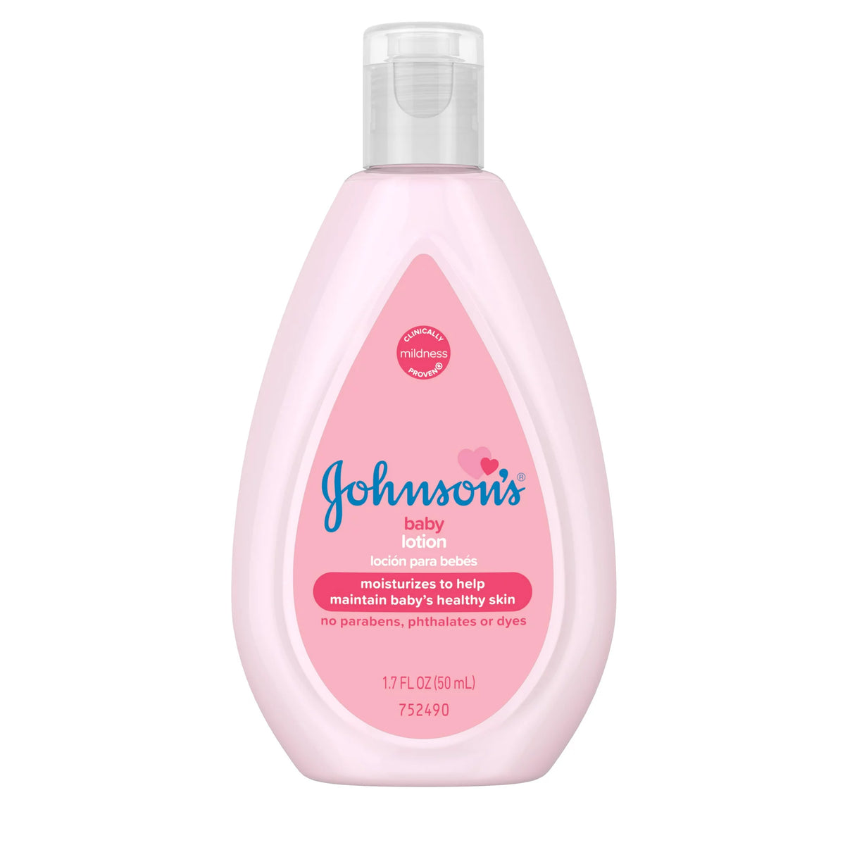 J&J BABY LOTION Baby Lotion, 1.7 oz, 144/cs
