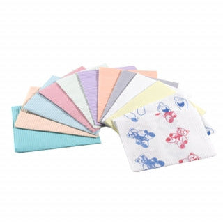 CROSSTEX ECONOBACK 2 PLY TOWELS Poly, 19" x 13", Various Colors, 500/cs