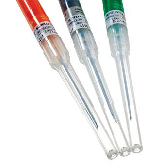 TERUMO SURFLO ETFE IV CATHETERS 3SR-OX2419CA 24G x 3/4", Yellow, 200/cs RX ONLY