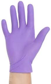 HALYARD PURPLE NITRILE DENTAL EXAM GLOVES Box of 100