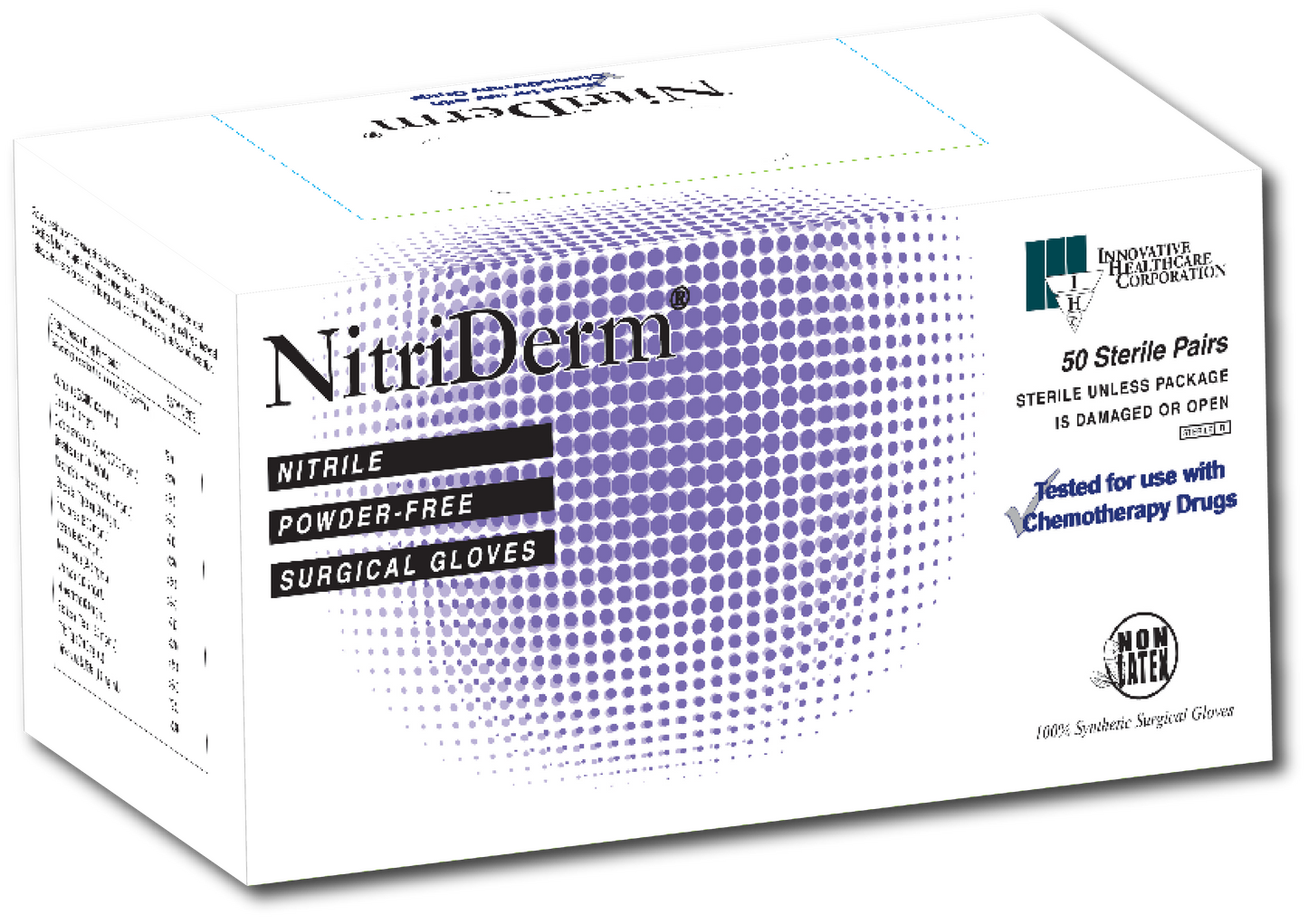 INNOVATIVE NITRIDERM STERILE POWDER-FREE SURGICAL GLOVES