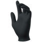 OmniTrust 213 Series Black Nitrile Powder Free Examination Glove, Case of 1000