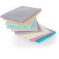 MEDICOM DRY-BACK DENTAL BIBS 13" x 18", 2-Ply Paper + 1 Ply Poly, Various Colors, 500/cs