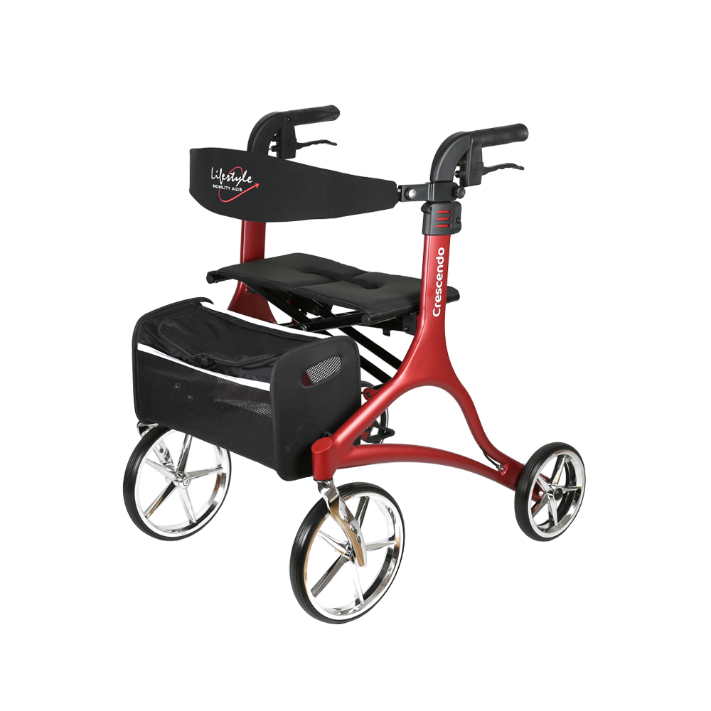 Rhythm Healthcare Crescendo Rollator, Various Colors