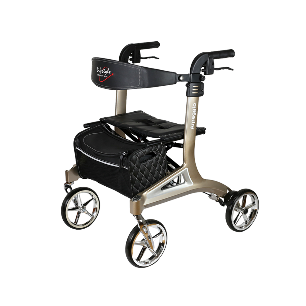 Rhythm Healthcare Arpeggio Rollator Champagne