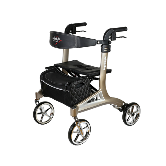 Rhythm Healthcare Arpeggio Rollator Champagne