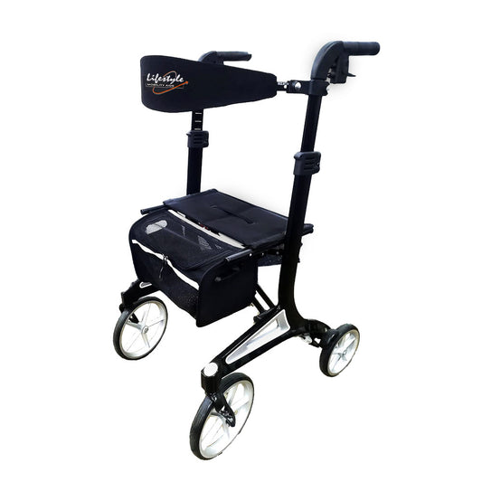 Rhythm Healthcare Tall Arpeggio Rollator Black