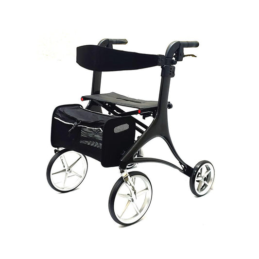 Rhythm Healthcare Opus Carbon Fiber Rollator Graphite Grey