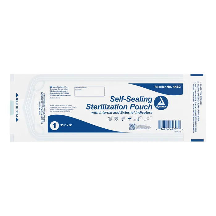 Dynarex Sterilization Pouches, Various Options