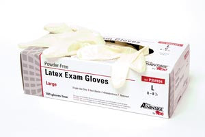 PRO ADVANTAGE LATEX POWDER-FREE EXAM GLOVES, Case of 1000