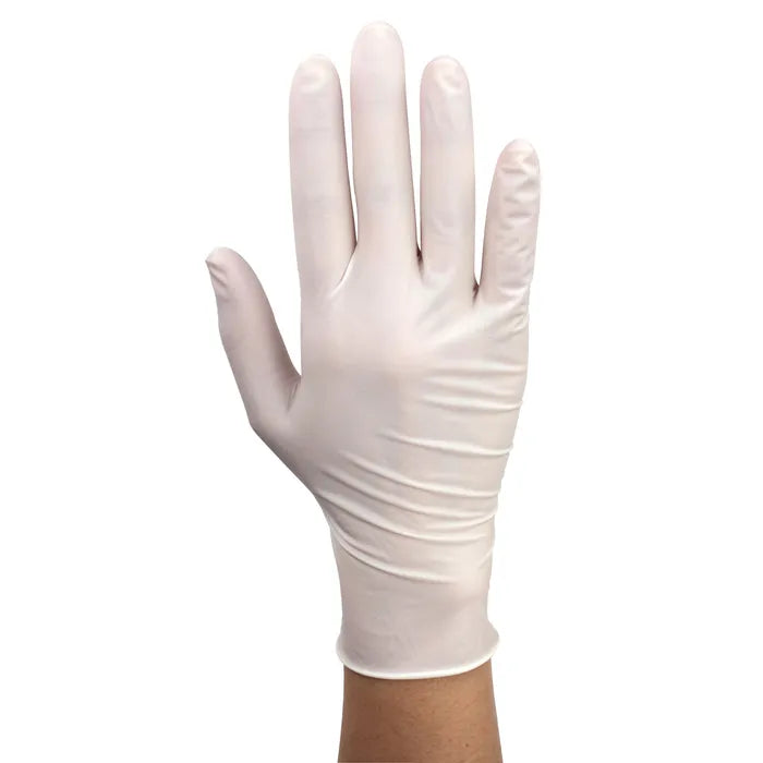 Dynarex Sensi Grip Latex Exam Gloves, Powder-Free, 1000/Case