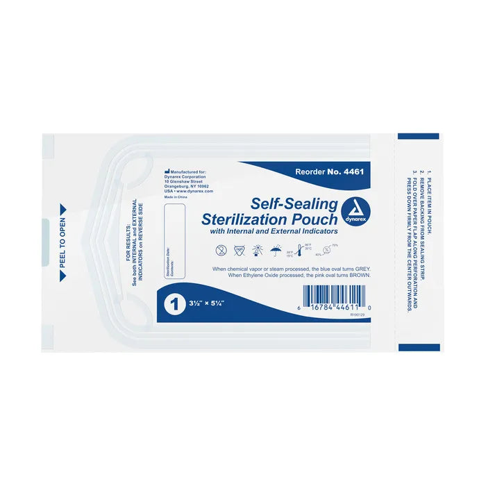 Dynarex Sterilization Pouches, Various Options