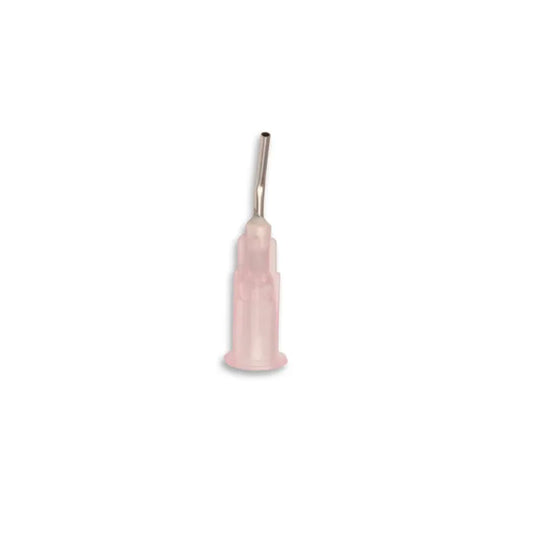 Dynarex Pre Bent Flow Tips, Liner (18G)- Pink